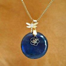 Charger l'image dans la galerie, Collier en labradorite bleue - Pièce unique