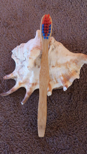 Brosse à dent écologique en bambou - Bijoux Cailloux Bambou