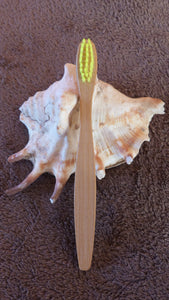 Brosse à dent écologique en bambou - Bijoux Cailloux Bambou