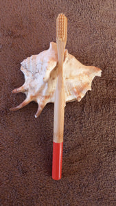 Brosse à dent écologique en bambou - Bijoux Cailloux Bambou