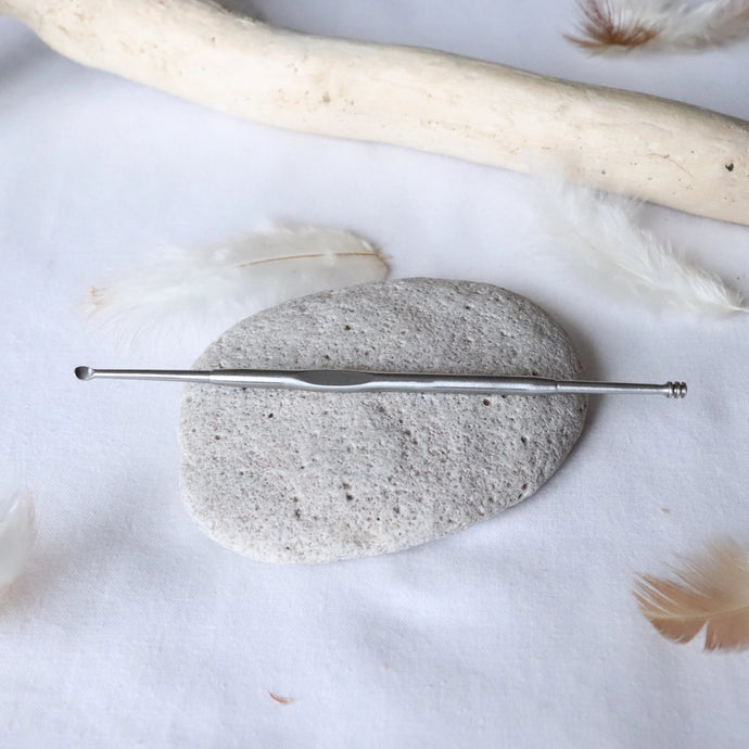 Cure oreille en acier inoxydable - Bijoux Cailloux Bambou